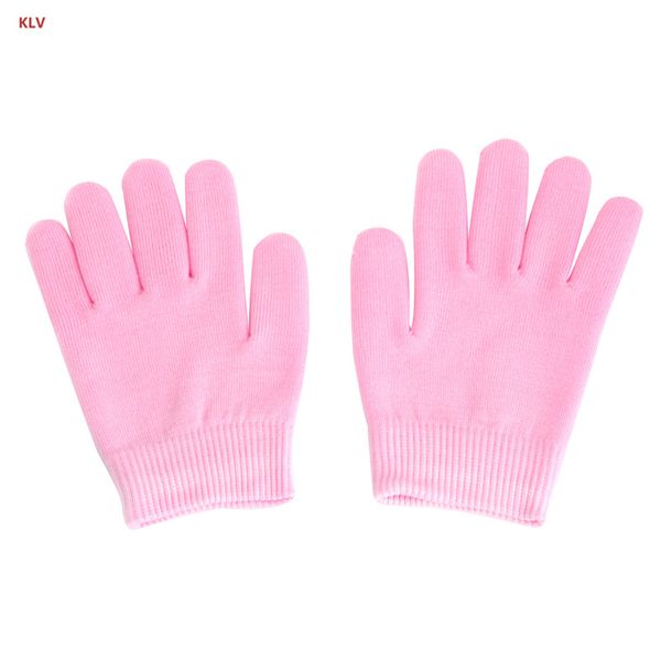 

creative gloves for women hand spa moisturising gel whiten skin gloves mask dry hard skin care, Blue;gray