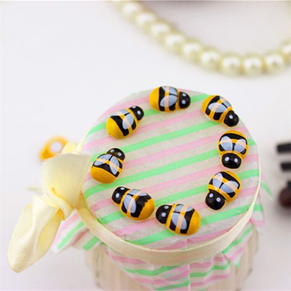 2019 Cartoon Mini Yellow Honey Bee Diy Ladybug Refrigerator Magnet