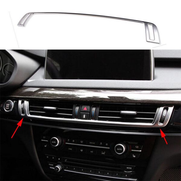 

middle console air condition vent outlet cover trim for bmw x5 f15 2014 - 2017