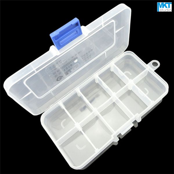 

10pcs 132mm*68mm*22mm polypropylene pp tools container storage box, ic box, electronic diy tools