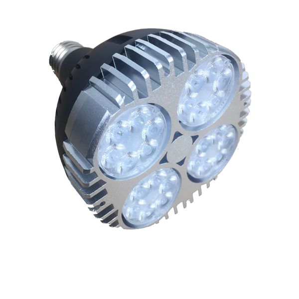 

led par30 e27 light bulb 35w (3000lm) spot light 24 degree sunon no noise fan reliable driver