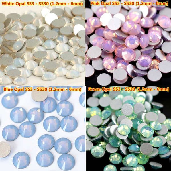 

good feedback 1440pcs/bag flatback non hix rhinestones ss10 crystal ab yellow pink purple mixed sizes glass nail art stone, Silver;gold
