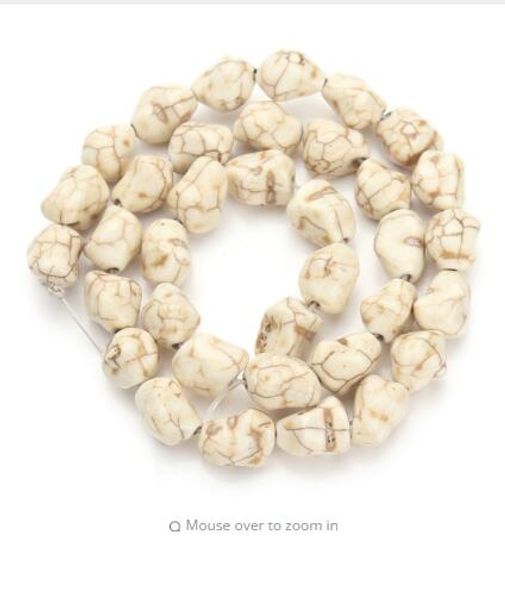 

approx.40cm/pack 1cm*1.1cm white irregular loose spacer beads created seed beads diy jewelry stones making f1293, Black
