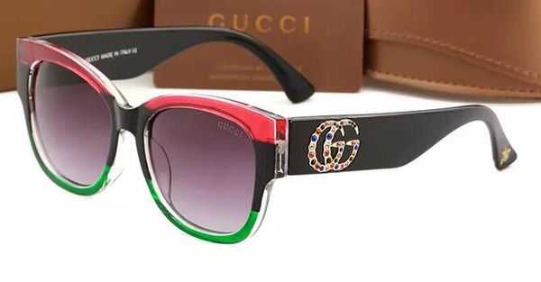 

Sungla e luxury gggg brand italy de igner men women new ungla e metal frame removable leather buckle medu a vintage eyegla e