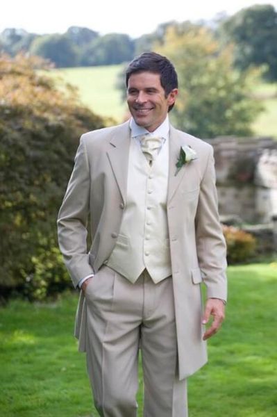 

three button long groom tuxedos excellent men wedding tuxedos men formal dinner prom suit (jacket+pants+tie+vest) 1268, Black;gray