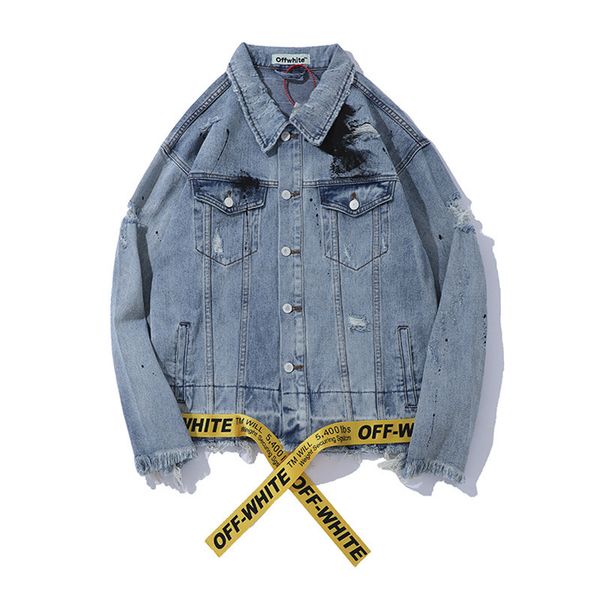 off white cowboy jacket