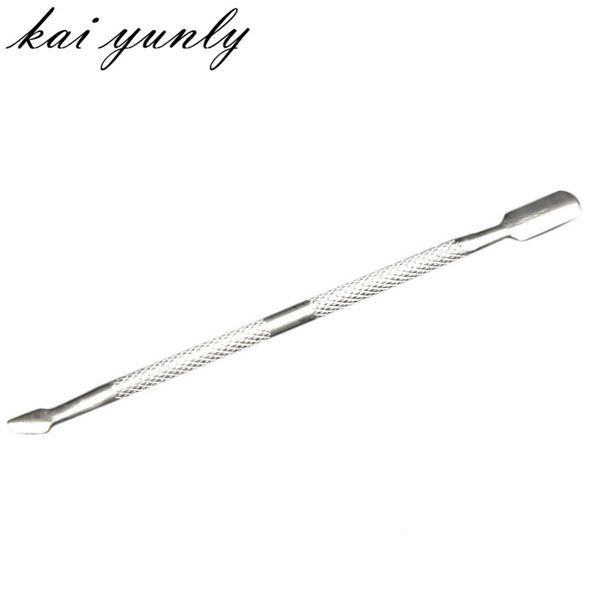 

1pc double-end cuticle pusher dead skin remover manicure nail art aug 29
