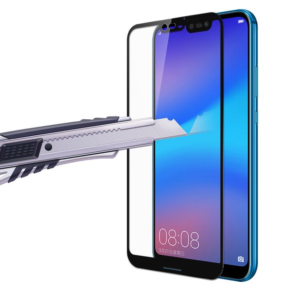 

9H Защитное стекло для Huawei P20 Lite Pro Полное покрытие экрана Защитная пленка для Huawei P2