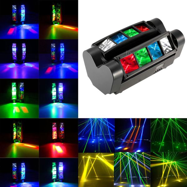 

90w led dmx512 mini pider tage beam light ound activated auto 7 13 channel rgbw tage effect lamp for di co ktv club party