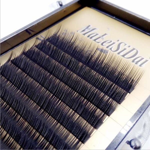 

100 trays cashmere south korean silk individual eyelashes extension classic lashes grafting soft material ing