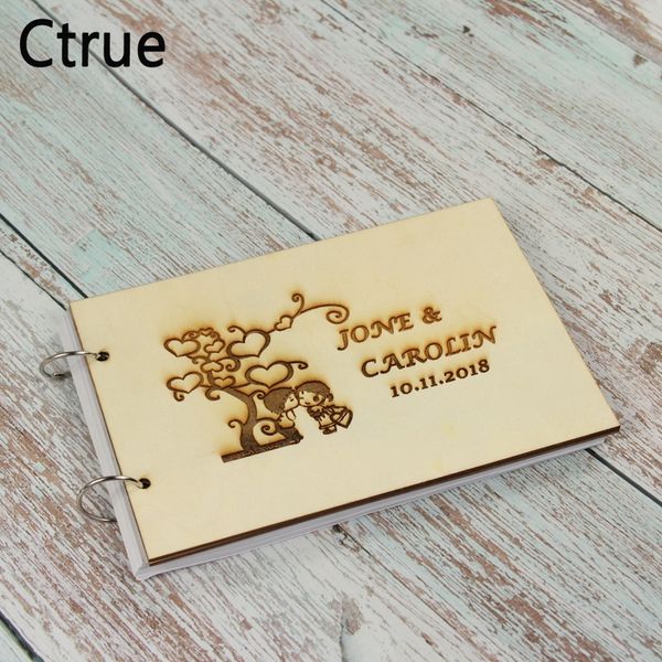 Personalized Wedding Anniversary Bridal Shower Guest Book Gift For Couple Memory Keepsake Advice Photo Prop Canada 2019 From