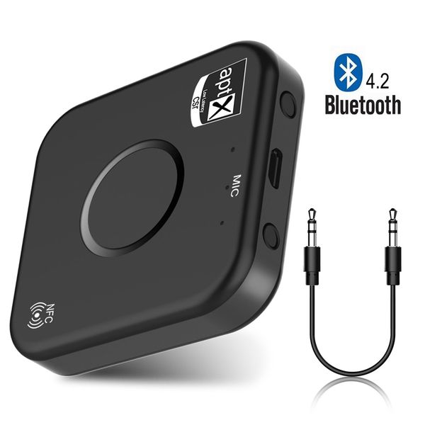 

Bluetooth Transmitter Receiver 2 in 1 Wireless 3.5mm Portable B7 Audio Adapter Car Kit for TV / Home Stereo System TV PC Car