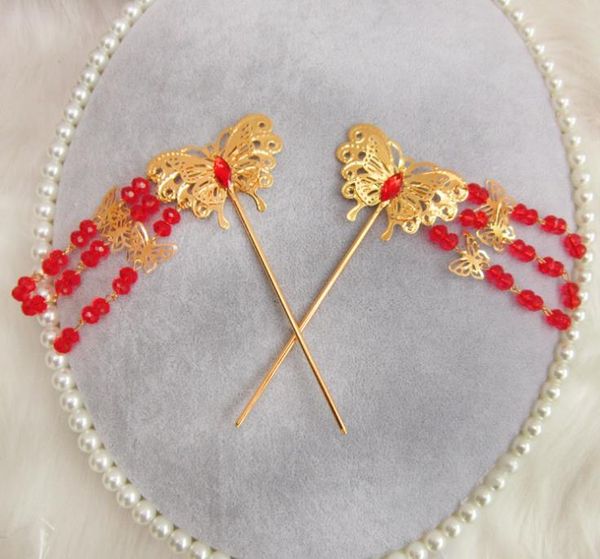 

новый костюм невесты тиара шагая шпилька cheongsam платье аксессуары wo одежда показать аксессуары для волос, Silver