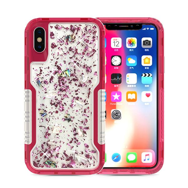 

wholesale for iphone 7 suitcase epoxy phone case for iphone 8 plus case 2in1 anti crash protective cover shell