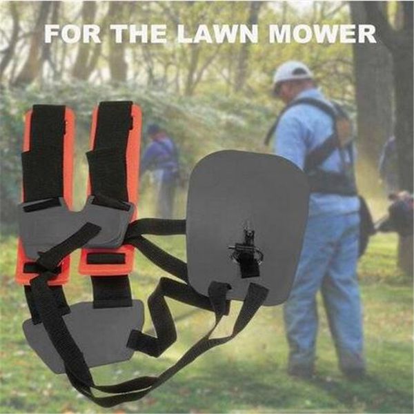 

2018 durable dual shoulder strap harness for brush cutter grass trimmer and lawn garden tools