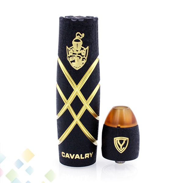 

Authentic Cavalry Kit Black Color by Serisvape with Cavalry Mod and DIY RDA Atomizer For 18650 Battery E-Cigarette DHL Free
