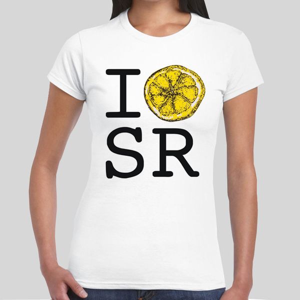 heart beer Ladies Printed T-Shirt I Love