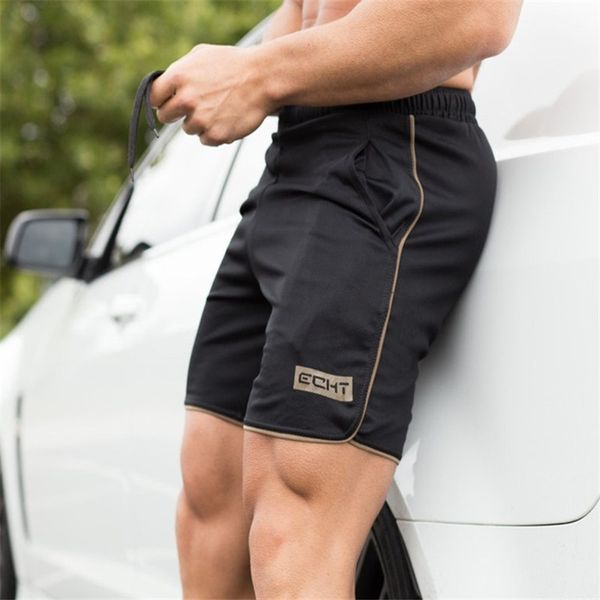 

einaudi 2018 men's casual summer shorts sweatpants male fitness bodybuilding workout man fashion crossfit short pants, White;black