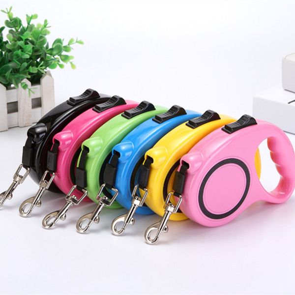 

automatic retractable traction rope magic pet dog/cat puppy automatic tractor dog rope walking lead leash t1i435