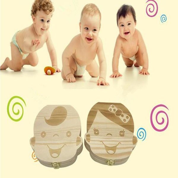 

Baby tooth box torage for kid ave milk teeth boy girl image wooden organizer deciduou teeth boxe creative gift child travel kit 2018