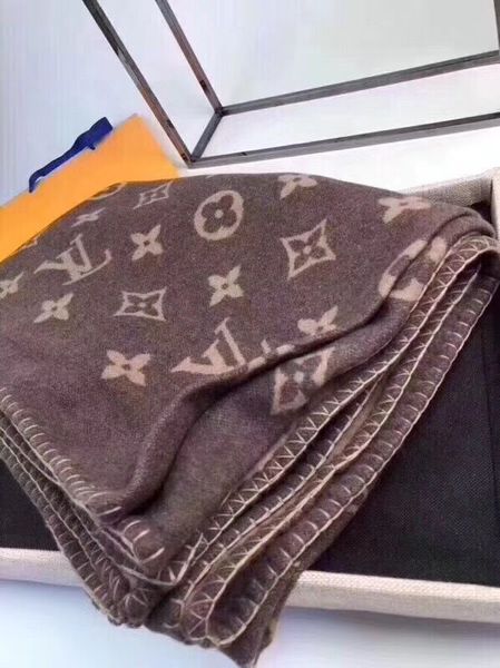 

Роскошный классический шерстяное одеяло дома открытый шарф шаль теплые повседне