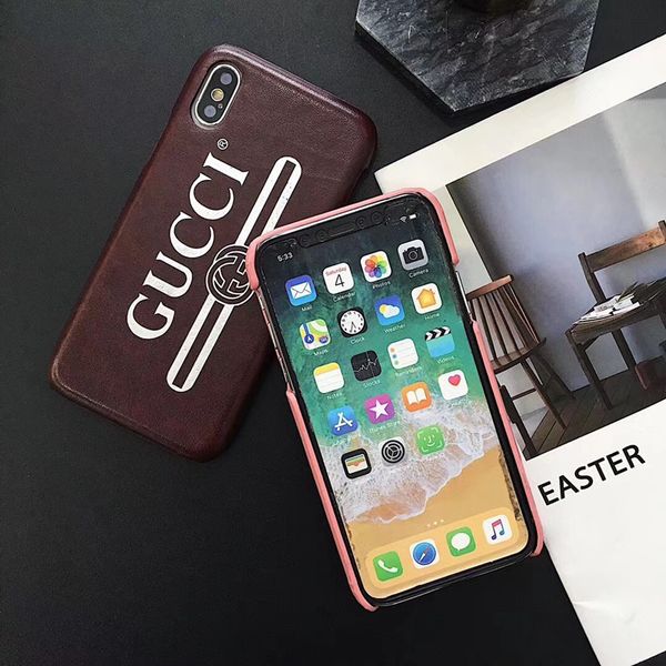 

2018 New fashion designer bags luxury phone case for iphone XR case XS Max iphone 6 case 7 8plus X XS free shipping