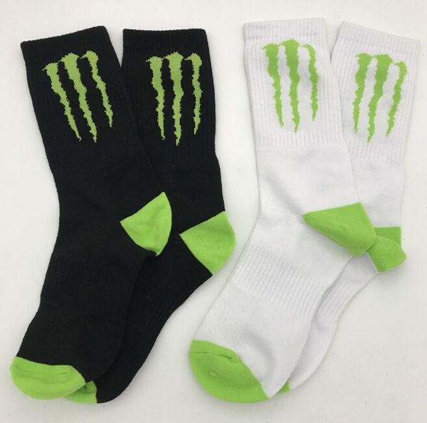 

Monster Mens Long Socks Hiphop Rapper Men Women Young Teenager Ghosts Socks