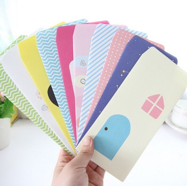 

selling 160*235mm.fresh nature series diy fun kraft paper envelope set with letter paper.retail great deal