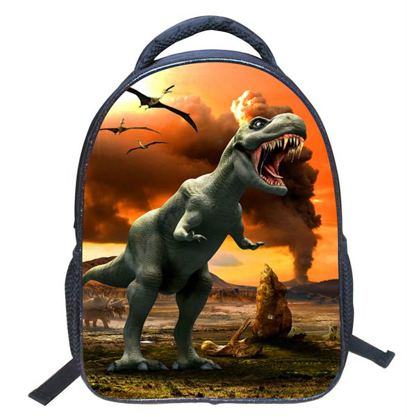 

new trend cartoon dragon pattern chirldren school backpack primary school student backpack bags nylon school backpack 14 inch