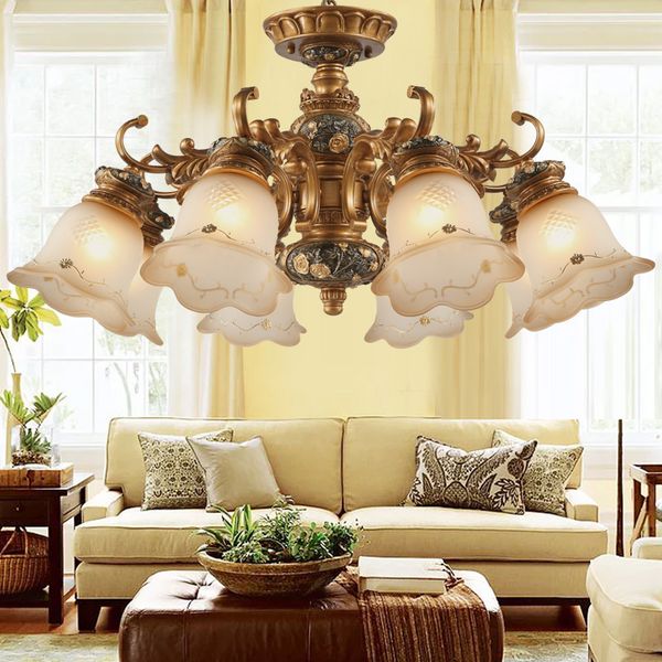

retro resin pendant lamps creative nordic chandelier bedroom dining room light fixtures living room chandeliers staircase led hanging lamp