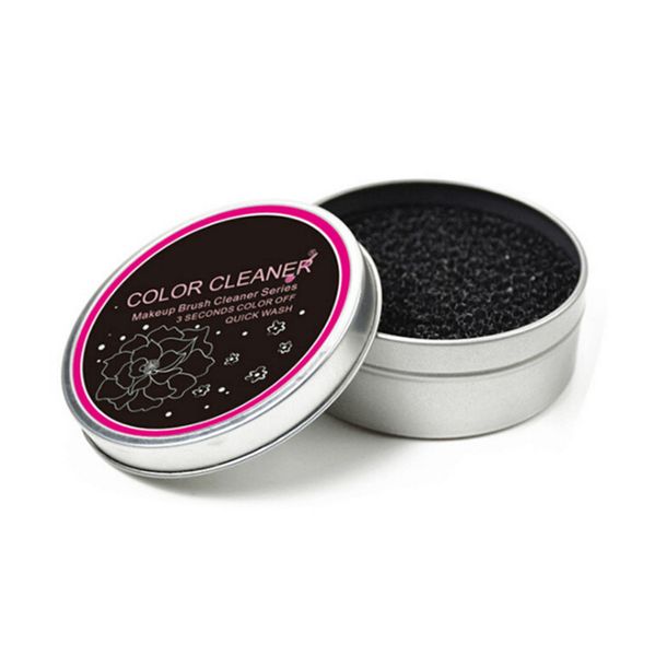 

2018 new color cleaner ponge makeup bru h cleaner box tool co metic bru h color removal dry clean bru h cleaning make up item