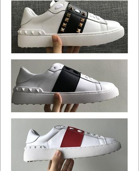 

paris men women personality trainer comfort casual dress shoe sneaker mens leisure leather shoes designer womens trainers lowtop, Black
