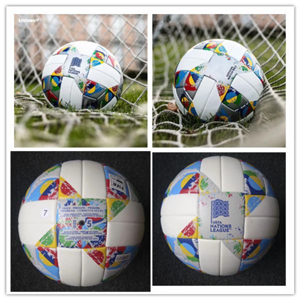 

2018 2019 Лига Наций УЕФА Футбольный матч мяч ПУ размер 5 размер 4 шарики гранулы противоскользящие футбол Бесплатная доставка мяч высокого качества