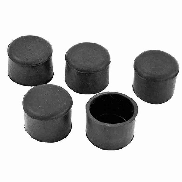 

szs furniture chair table 35mm inner dia round rubber foot covers 5 pcs