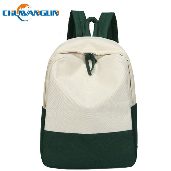

chuwanglin trend women's backpack casual school bags fashion patchwork daily backpacks junior high student baga0170