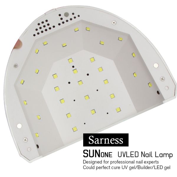 

sarness nail lamp 48w new style nail dryer shaped gel polish art tools uv led lamps for girls good quality gel lamp led