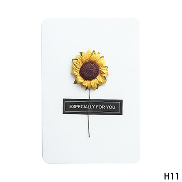 

diy flower trendy novelty simple greeting card style gift birthday card