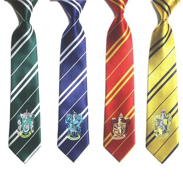 

новая мода дети дети галстук галстук опрятный стиль галстук гриффиндор эмблема серии галстуки подходят одежда аксессуары, Black;gray