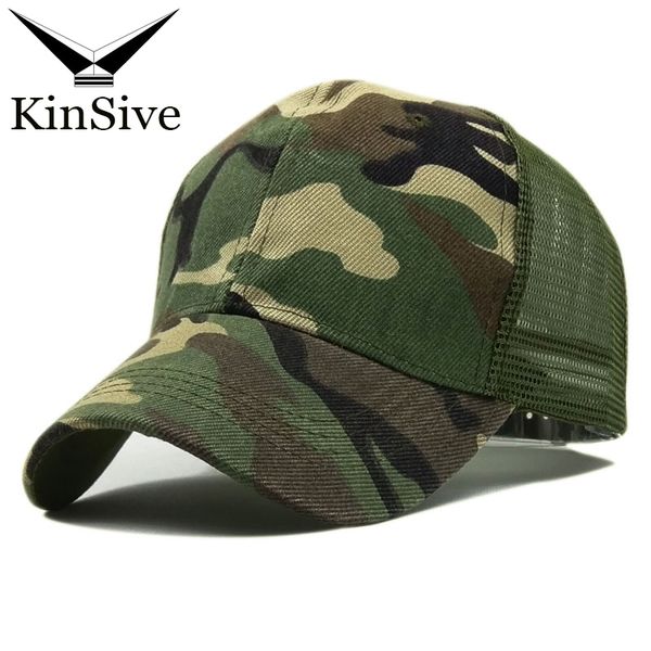 

camesh baseball cap men camouflage nets caps masculino summer hat for men and women army cap trucker snapback hip hop dad hat, Blue;gray