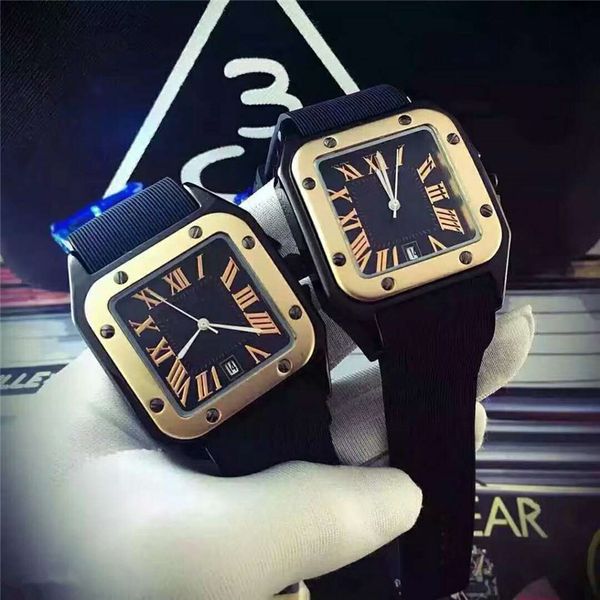 

Роскошный Золотой Президентский День Just Date Женские Мужские Бриллианты Циферблат