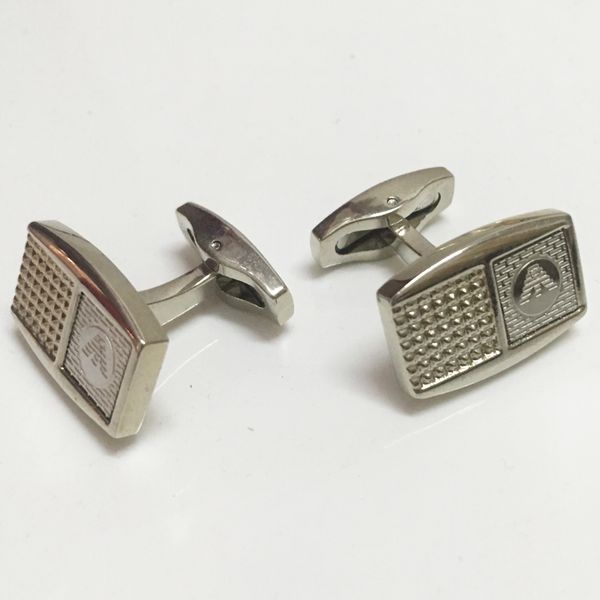 

french men's cufflinks ink jewellery men's shirt cufflinks copper cufflinks as a christmas gift of charge, Silver