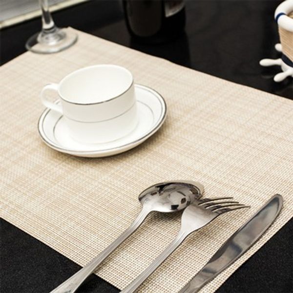 2019 Hot Sell Hotel Restaurant Modern Placemats Colorful Cup
