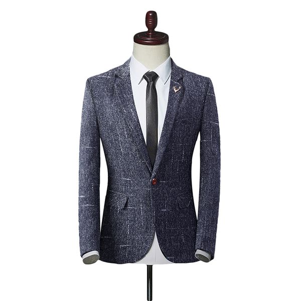

men's slim fit suit one button suit coat casual business lapel blazers jacket male costume homme terno masculin tuxedo blazers, White;black
