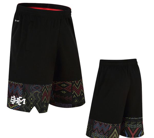 

men sport gym quick-dry workout compression board shorts for male basketball soccer exercise running fitness yoga, Black;blue