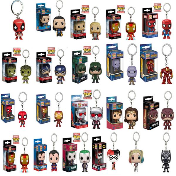 

funko поп marvel мстители супер heroharley quinn фигурку deadpool spiderman joker игра престолов статуэтки игрушки брелок