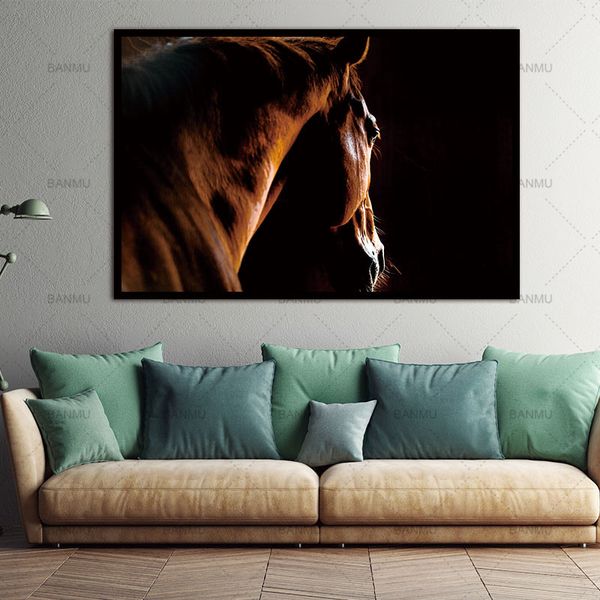 

canvas paintings wall picture hd animal decorative horses pictures printed canvas wall art home decor for living room no frame