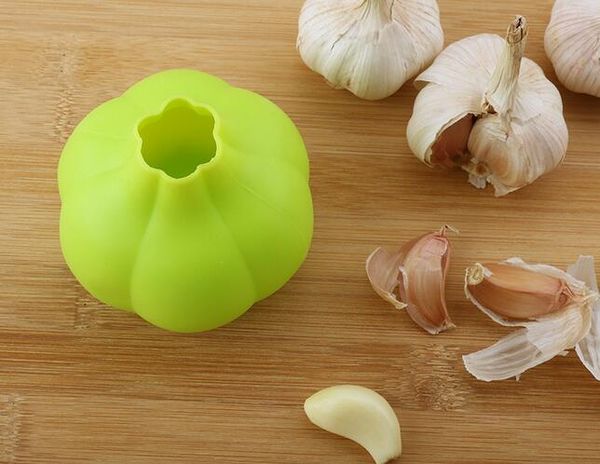 

горячий дом сад творческий резиновый чеснок овощечистка чеснок прессы ультра мягкий очищенный чеснок зачистки инструмент главная кухня аксес