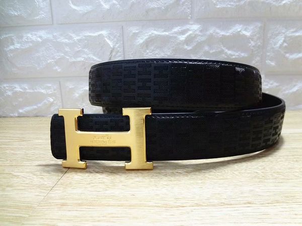 

2018The designer sells the smooth buckle for men and women and men of high quality leather design belts wholesale free transport