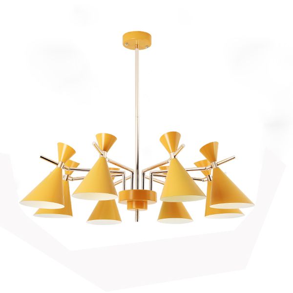 

nordic chandelier macarons color chandelier living room dining room bedroom personality fashion atmospheric minimalist lamps 110-240v