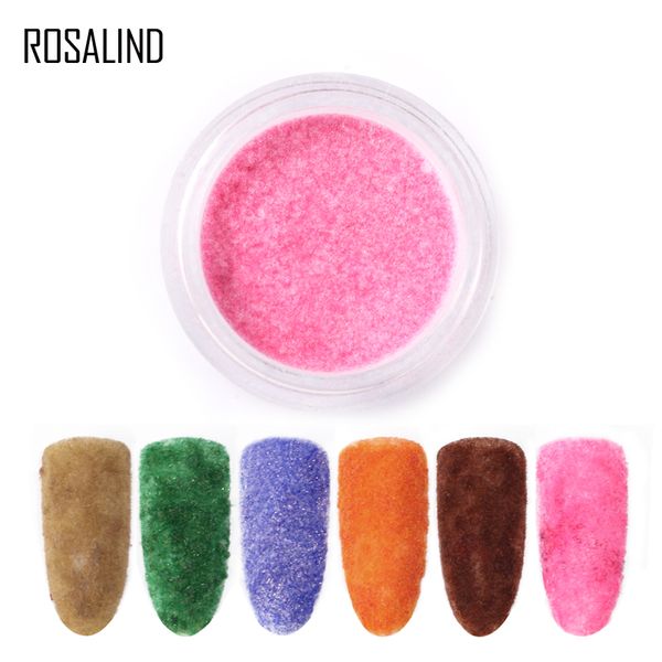 

rosalind nail art shiny velvet powder soak off uv/led lamp nails vernis semi permanent decoration for manicure diy nail glitter, Silver;gold